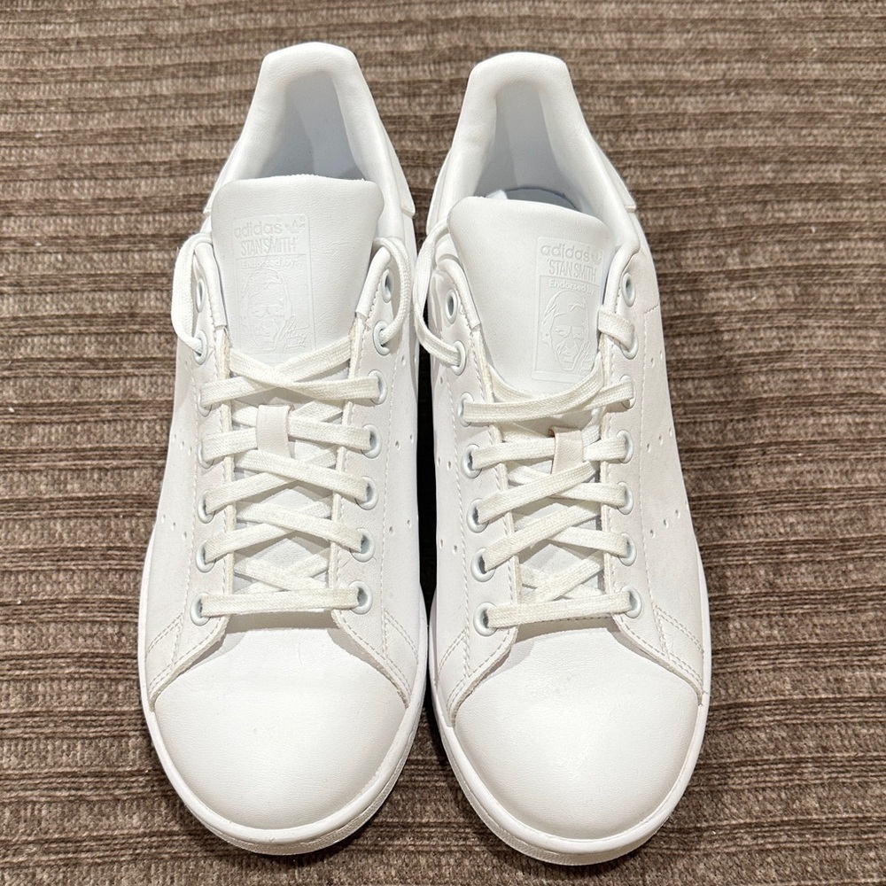 Adidas Kids White Sneakers